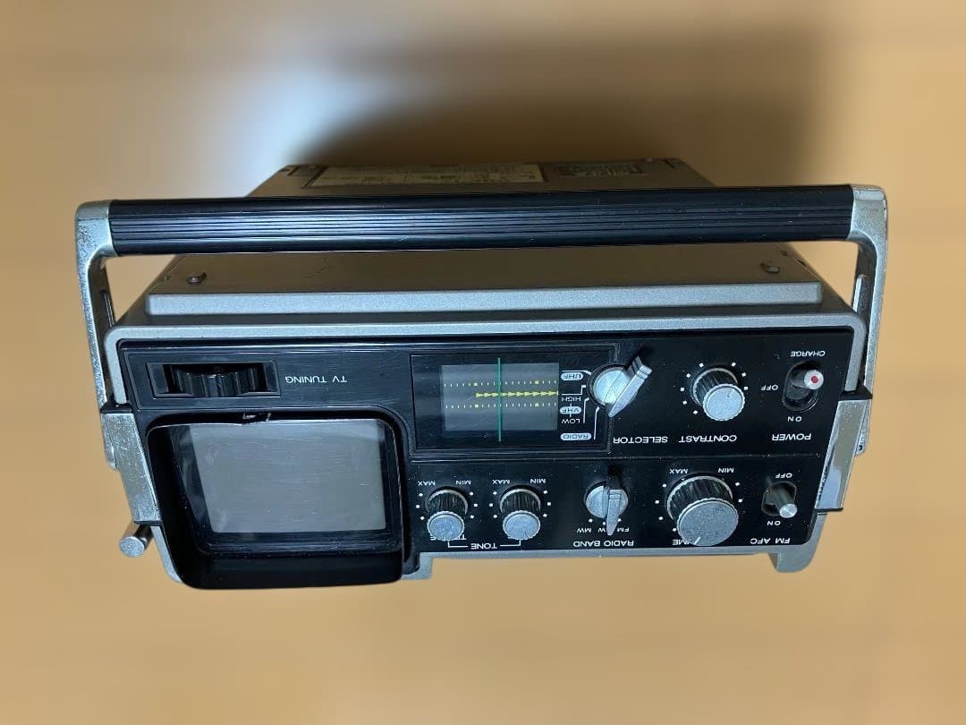 レトロ ビクター(Victor)テレビジョン受信機 M-5 一体型ラジオ・テレビ