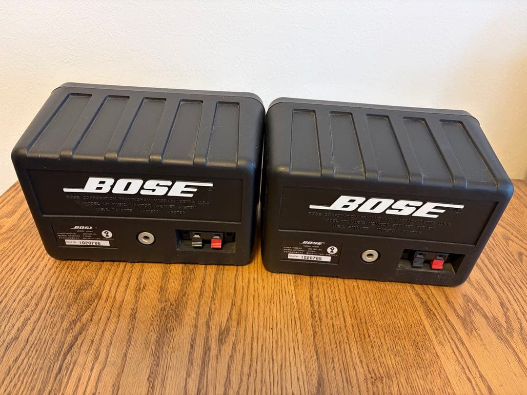 BOSE スピーカー 2個セット ブラックBOSE 101MM
