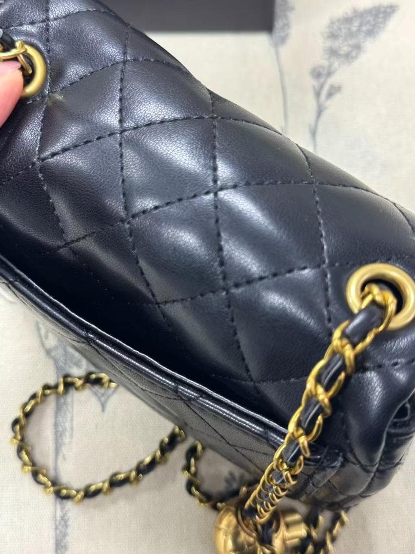 VIP顧客限定 非売品ブラック レザー ショルダーバッグdy