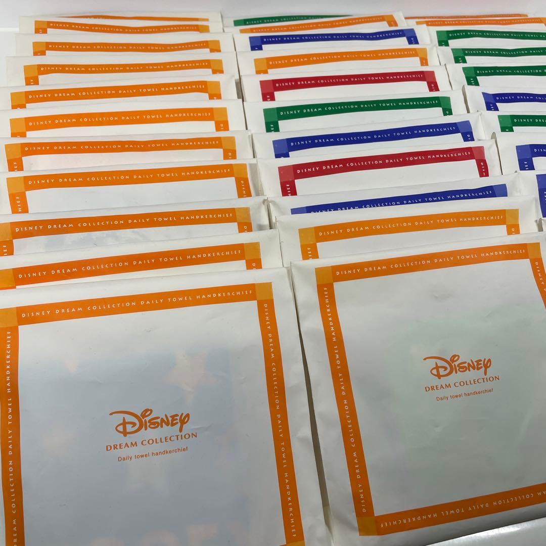 ベルメゾン 千趣会 ディズニー デイリータオルハンカチ 32枚 まとめ売り