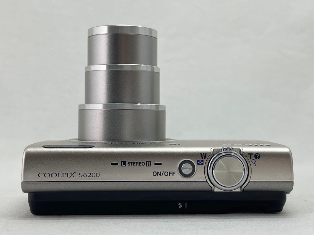 ［動作確認済み］Nikon Coolpix S6200 デジタルカメラ 箱付き