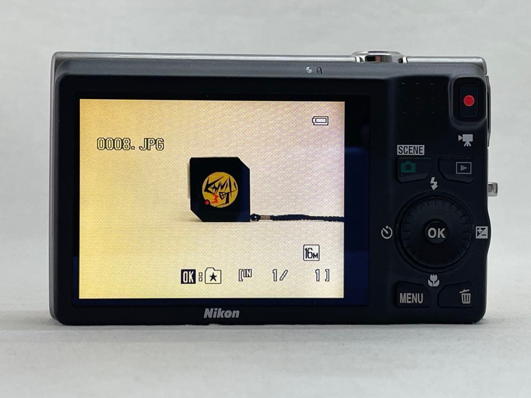 ［動作確認済み］Nikon Coolpix S6200 デジタルカメラ 箱付き