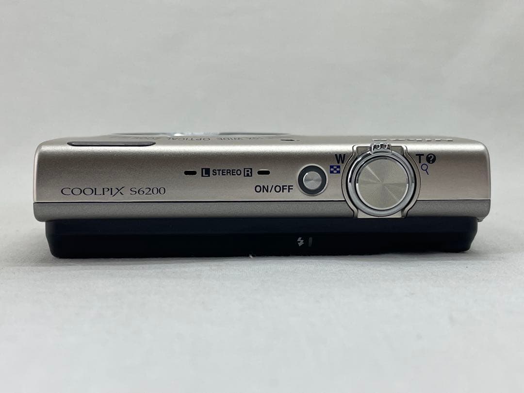 ［動作確認済み］Nikon Coolpix S6200 デジタルカメラ 箱付き