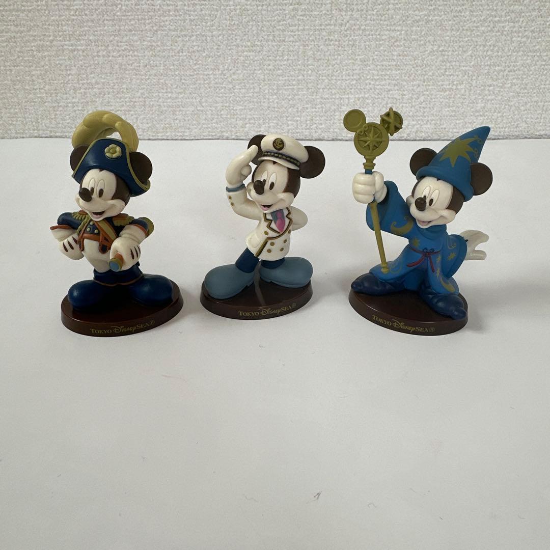 東京ディズニーシー20周年ミッキーマウス フィギュア 6体セット