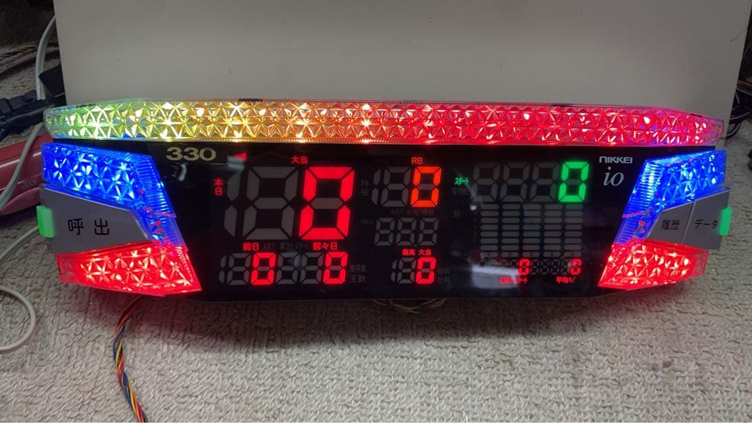 送料込みNIKKEIイオ2台セットパチスロ用データカウンター家庭用