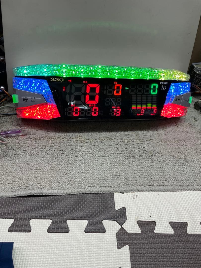 送料込みNIKKEIイオ2台セットパチスロ用データカウンター家庭用