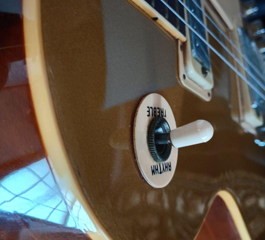 Greco EG-550GS レスポールデラックスタイプ ゴールドトップミニハム