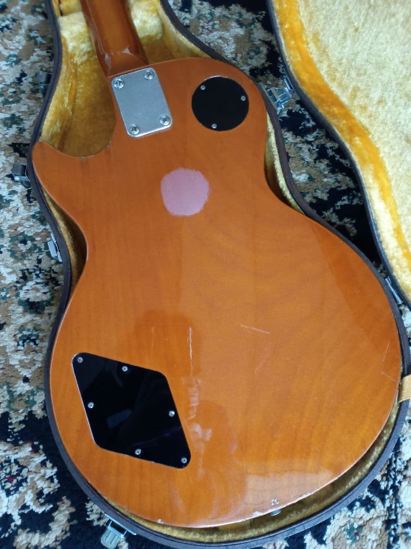 Greco EG-550GS レスポールデラックスタイプ ゴールドトップミニハム