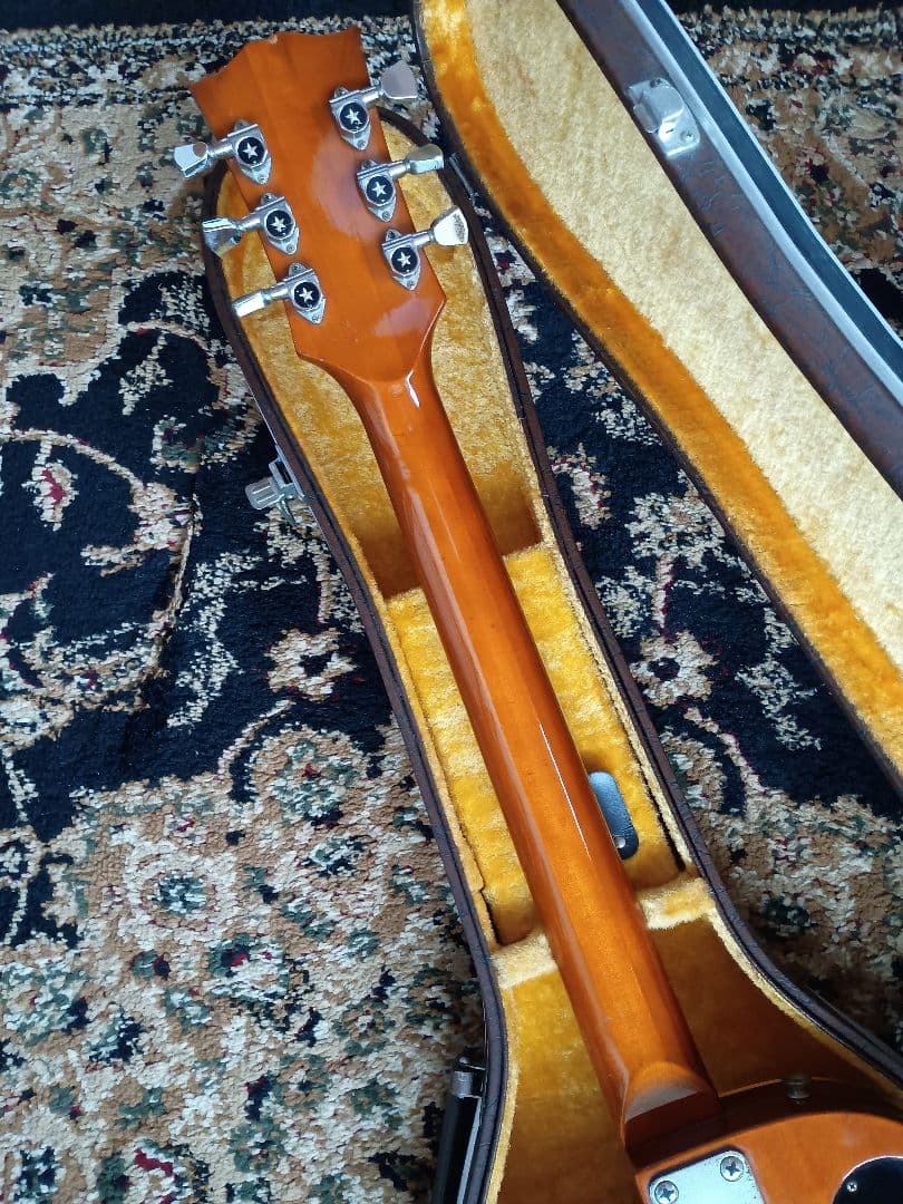 Greco EG-550GS レスポールデラックスタイプ ゴールドトップミニハム