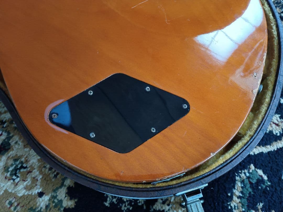 Greco EG-550GS レスポールデラックスタイプ ゴールドトップミニハム