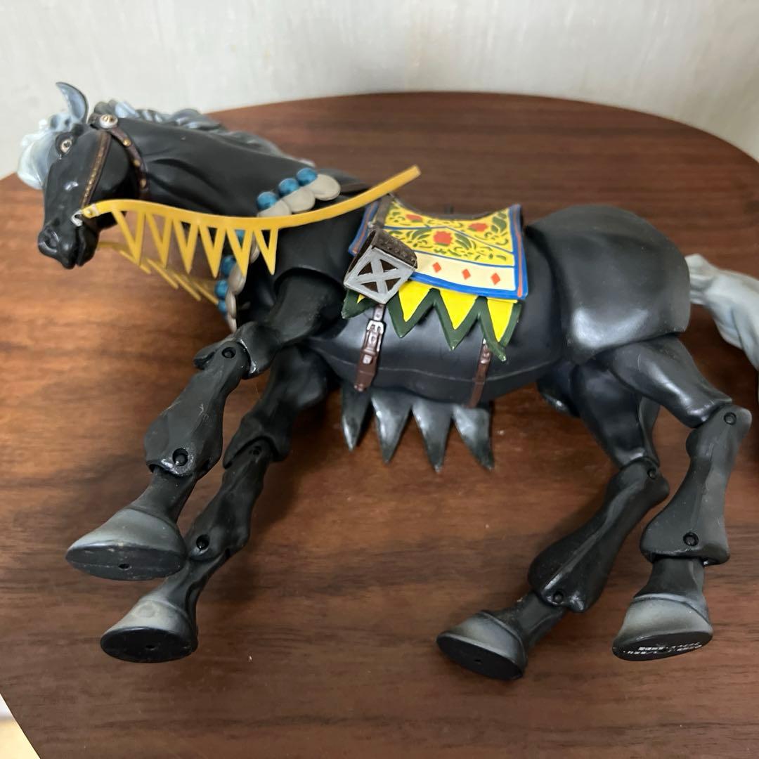 北斗の拳　ラオウ・黒王フィギュア1998年