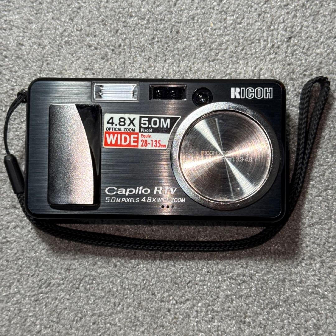 ☆動作OK RICOH R1v オールドコンデジ 乾電池OK