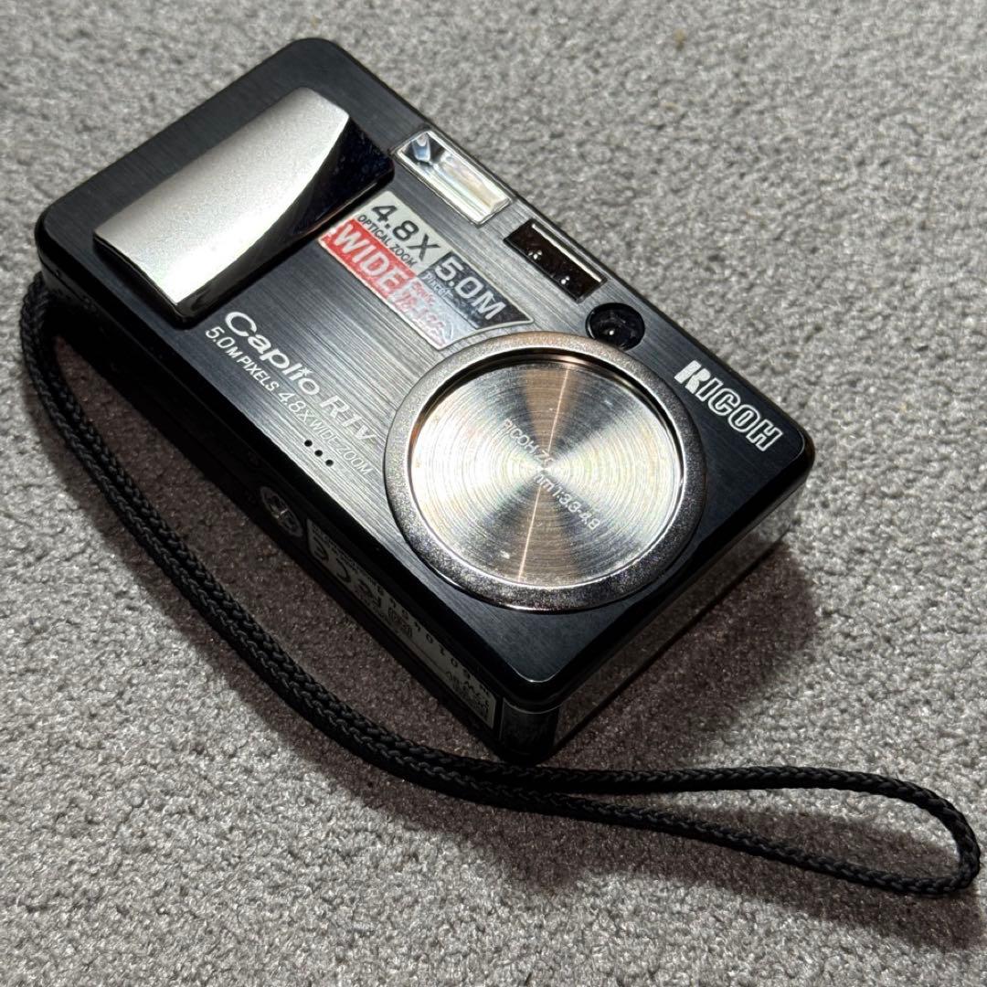 ☆動作OK RICOH R1v オールドコンデジ 乾電池OK