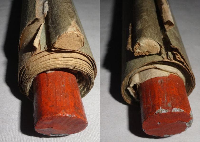 ヴィンテージ 寺 十三仏 十三佛 十王 阿弥陀如来 釈迦如来 仏画 紙本 掛軸