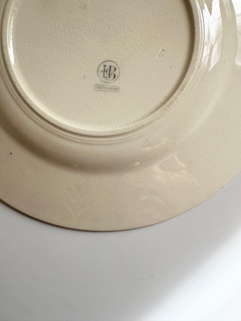 ショワジールロワ　フランス　アンティーク　ブロカント　皿　ビンテージ　プレート