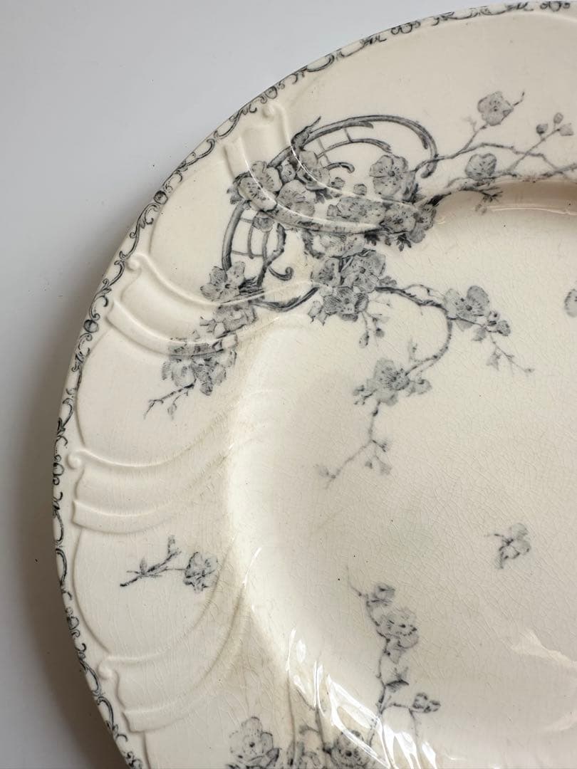 ショワジールロワ　フランス　アンティーク　ブロカント　皿　ビンテージ　プレート