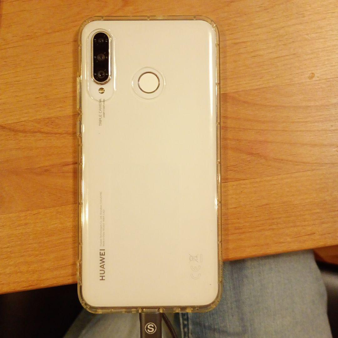 【動作確認済】HUAWEI P30 Lite パールホワイト SIMフリー