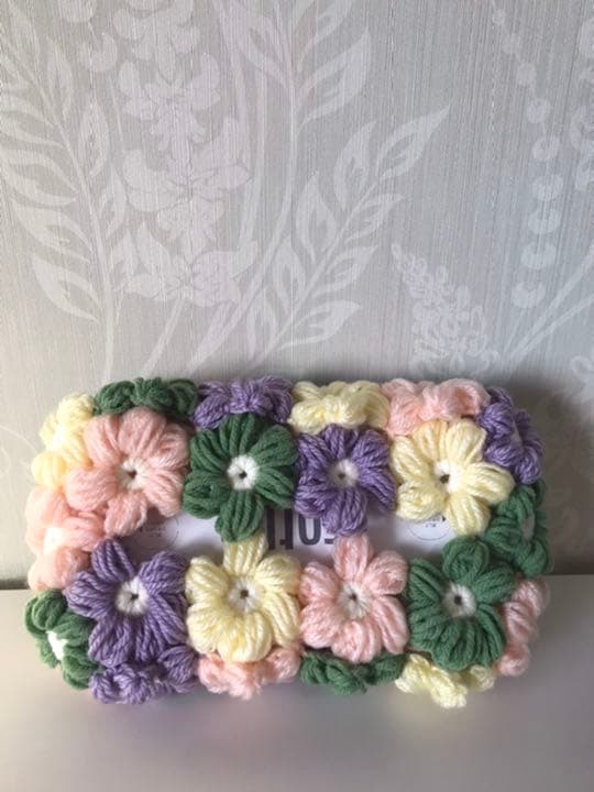 107 モリーの花のティッシュボックスカバー