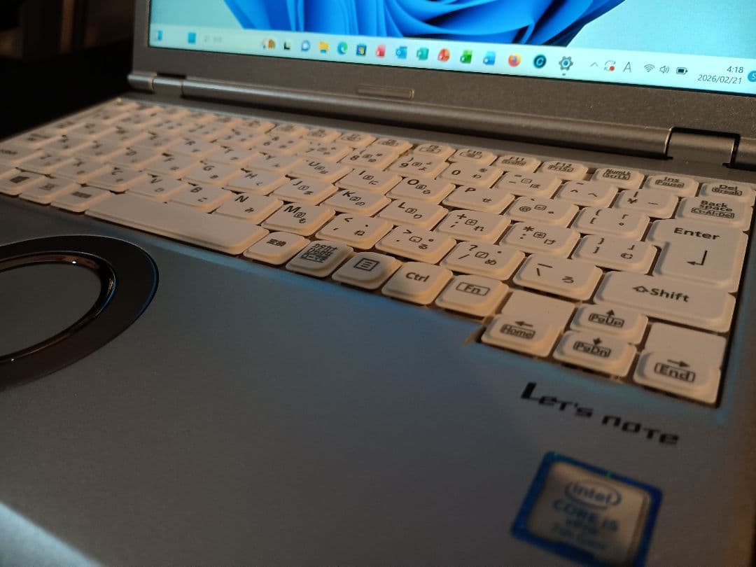 美品訳ありPanasonic Let's note CF-SZ6送料込み！