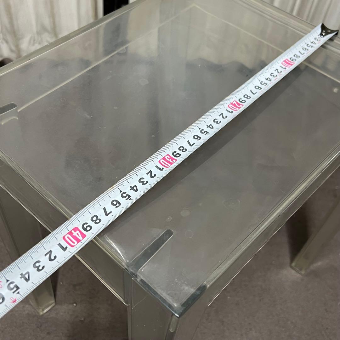 2F【used】②kartell カルテル　ラマリー　クリアチェア　ガーデン