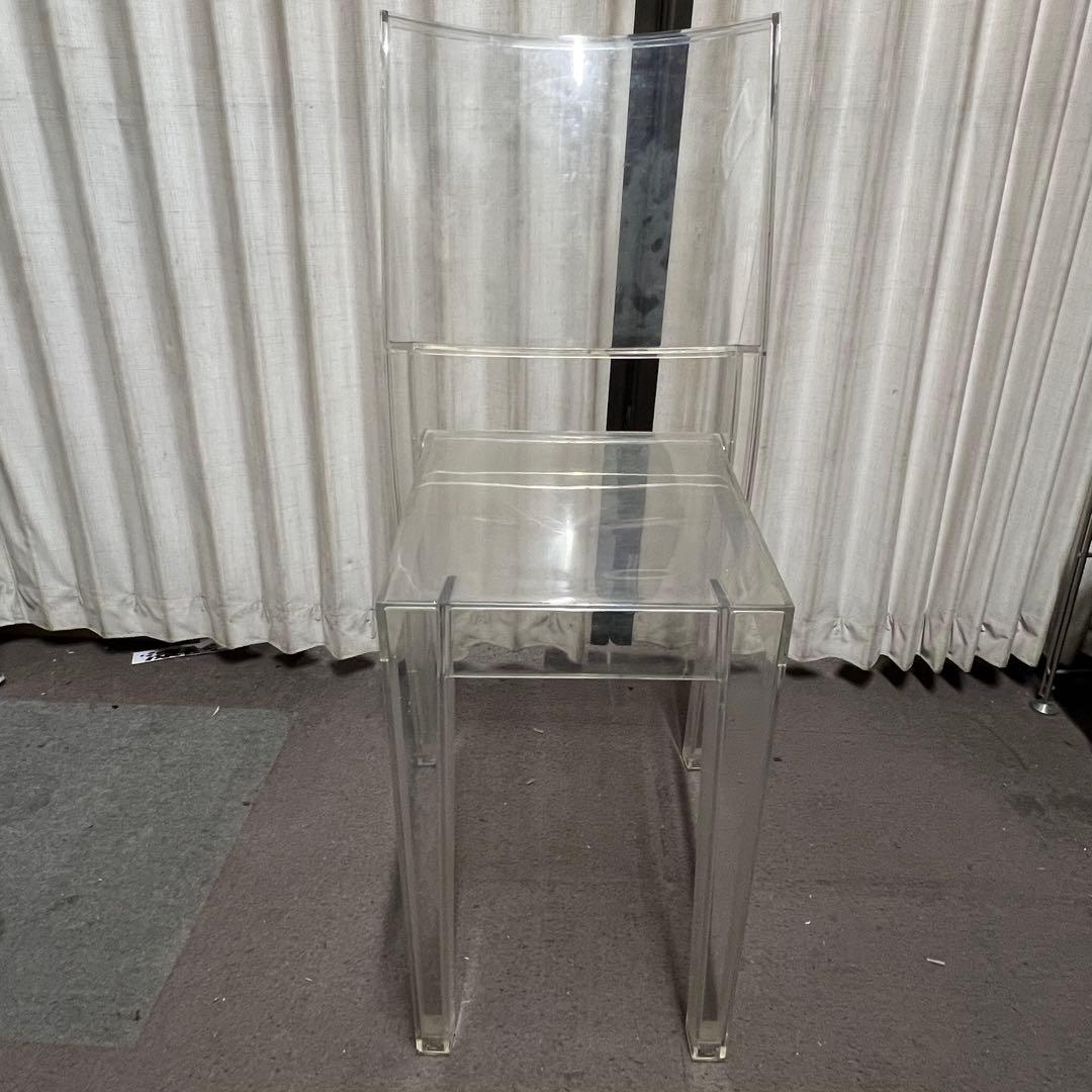 2F【used】②kartell カルテル　ラマリー　クリアチェア　ガーデン