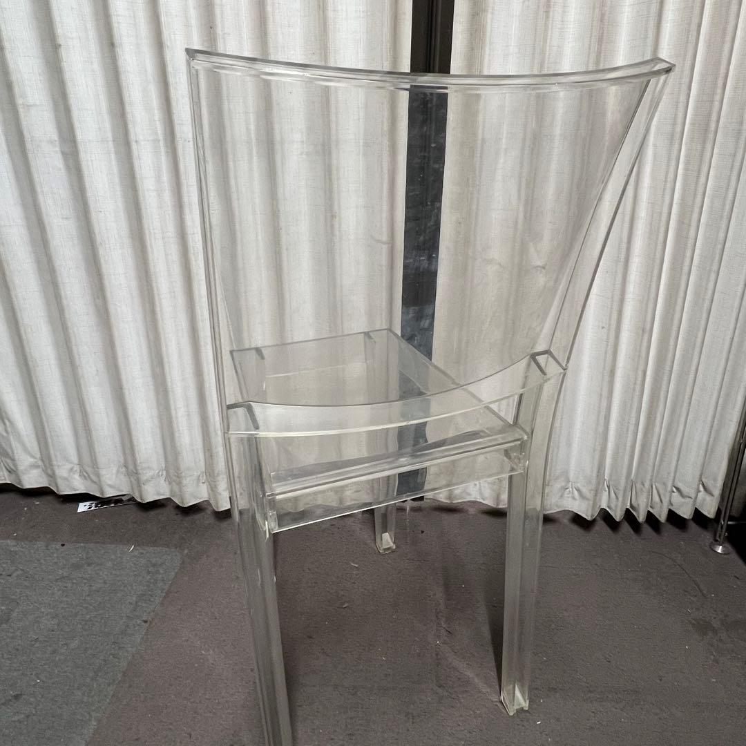 2F【used】②kartell カルテル　ラマリー　クリアチェア　ガーデン