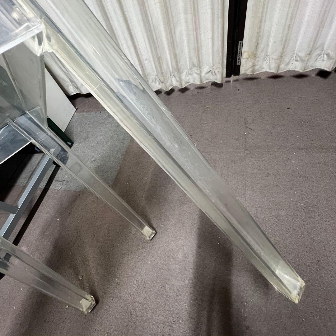 2F【used】②kartell カルテル　ラマリー　クリアチェア　ガーデン