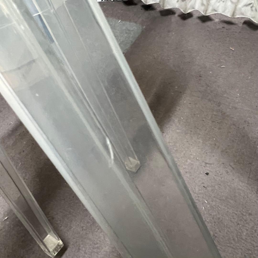 2F【used】②kartell カルテル　ラマリー　クリアチェア　ガーデン