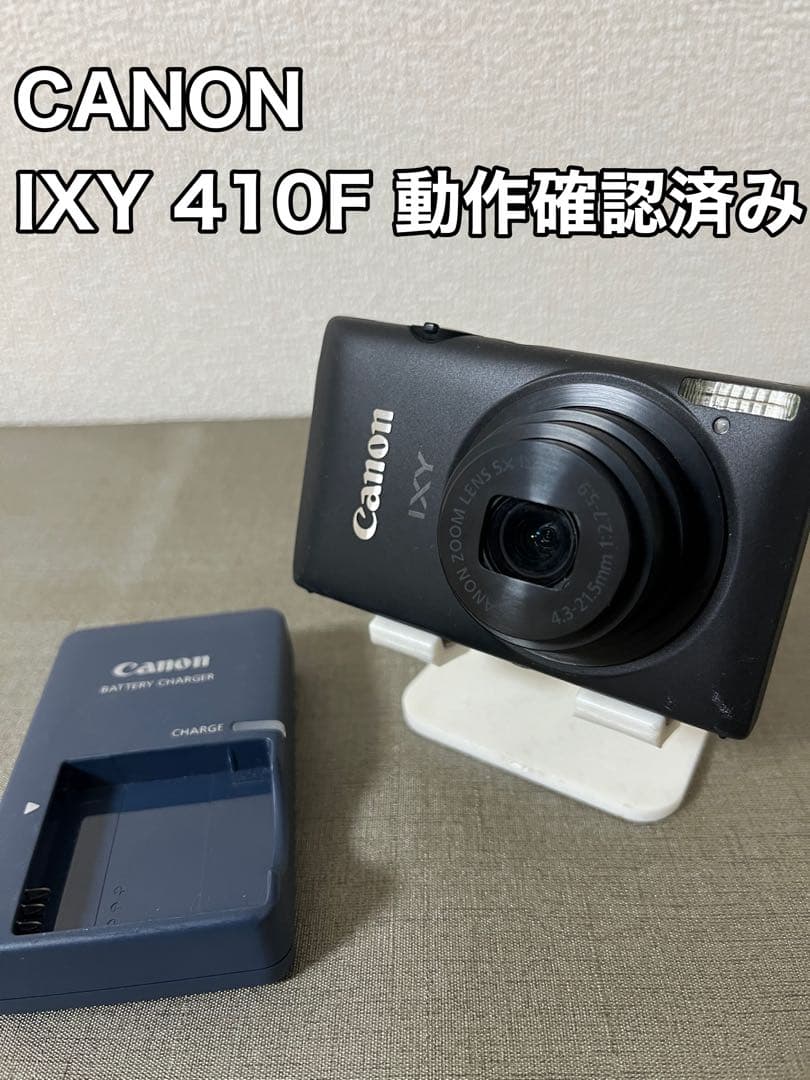 CANON IXY410F PC1591 ブラック 動作確認済み デジタルカメラ