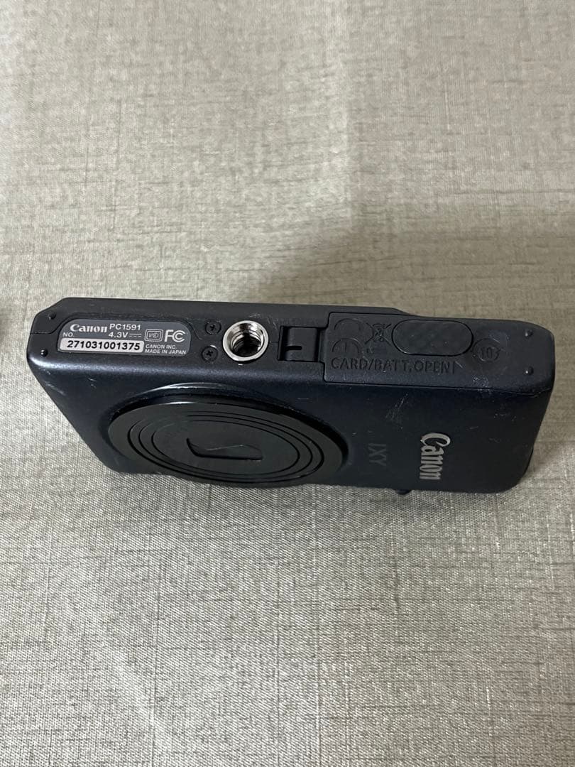 CANON IXY410F PC1591 ブラック 動作確認済み デジタルカメラ