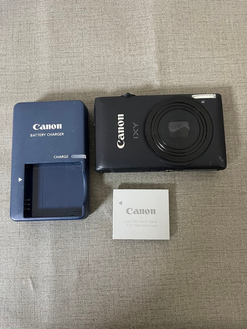CANON IXY410F PC1591 ブラック 動作確認済み デジタルカメラ