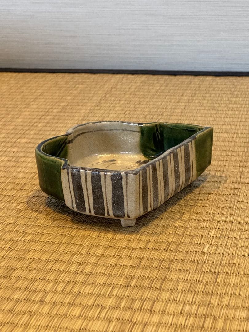 織部 山形 向付 ５客揃 共箱 幸兵衛窯 加藤卓男