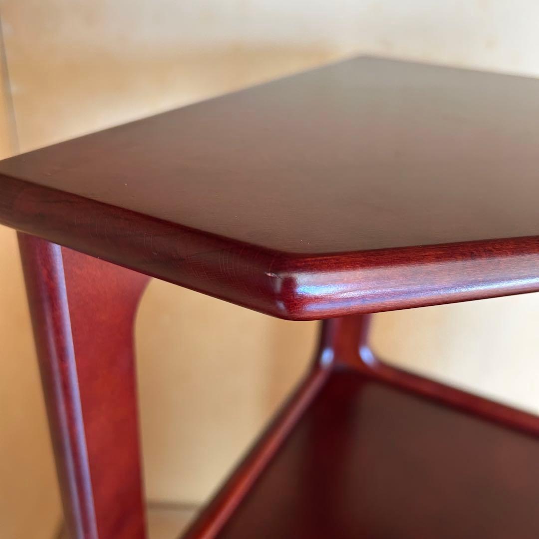 【美品】 カリモク コーナーラック