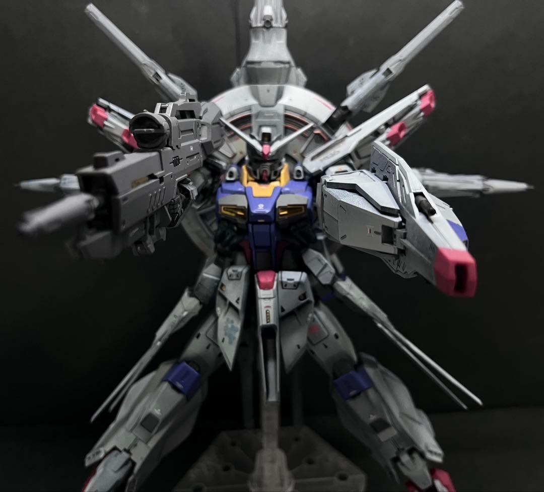 ガンプラ全塗装完成品　MG プロヴィデンスガンダム