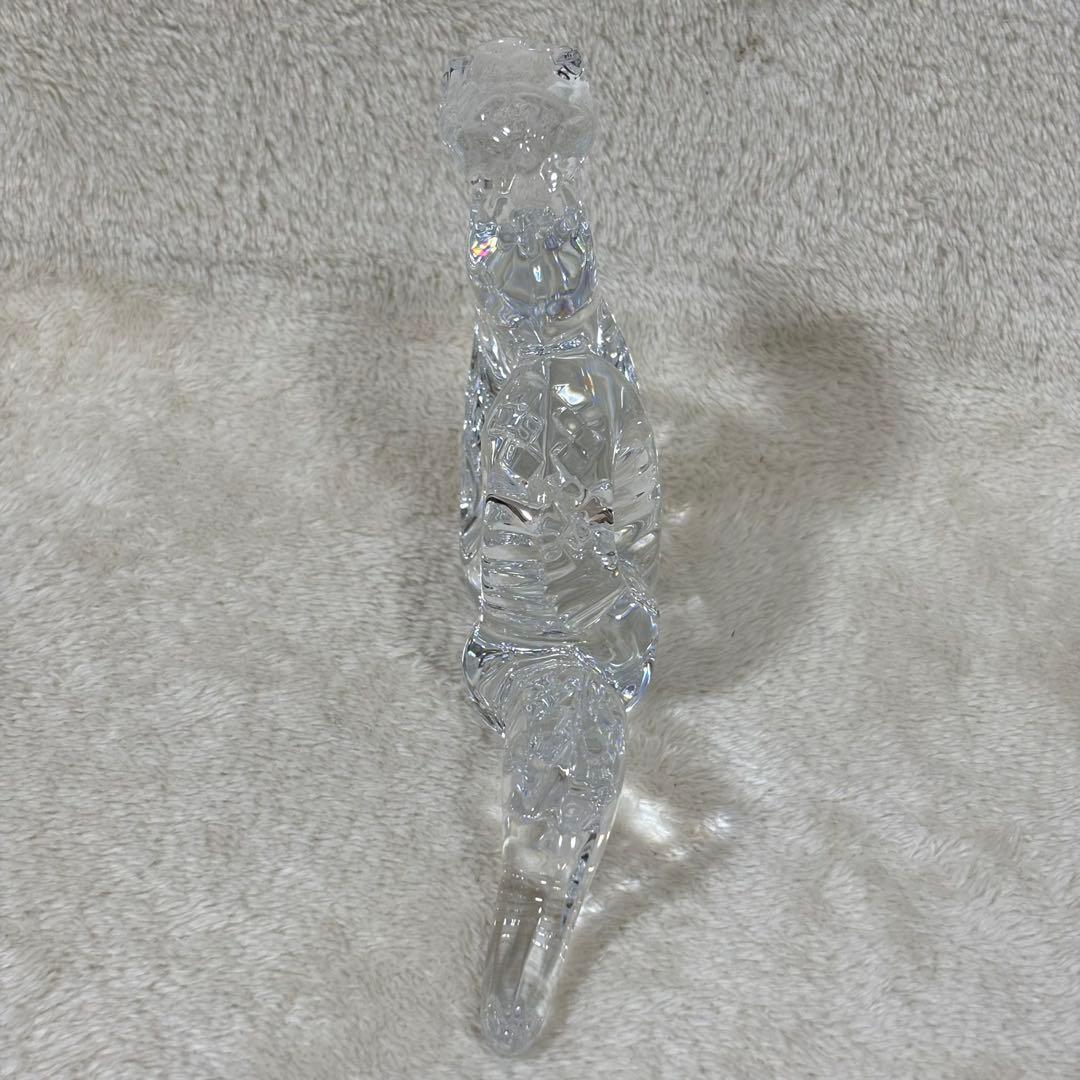 【美品】Baccarat バカラ 置物 インテリア ヘビ へび 蛇