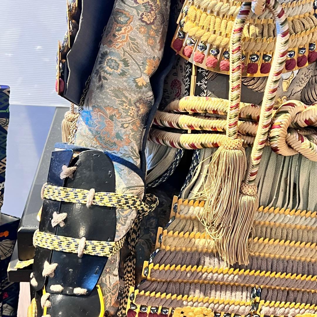 子供着用鎧　将　延享　景光作　兜　置物　五月人形　初節句　大きいサイズ