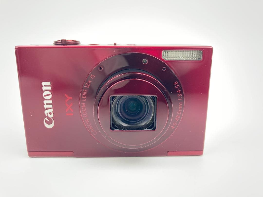 【極美品】Canon IXY 3 レッド　デジタルカメラ　Wi-Fi対応