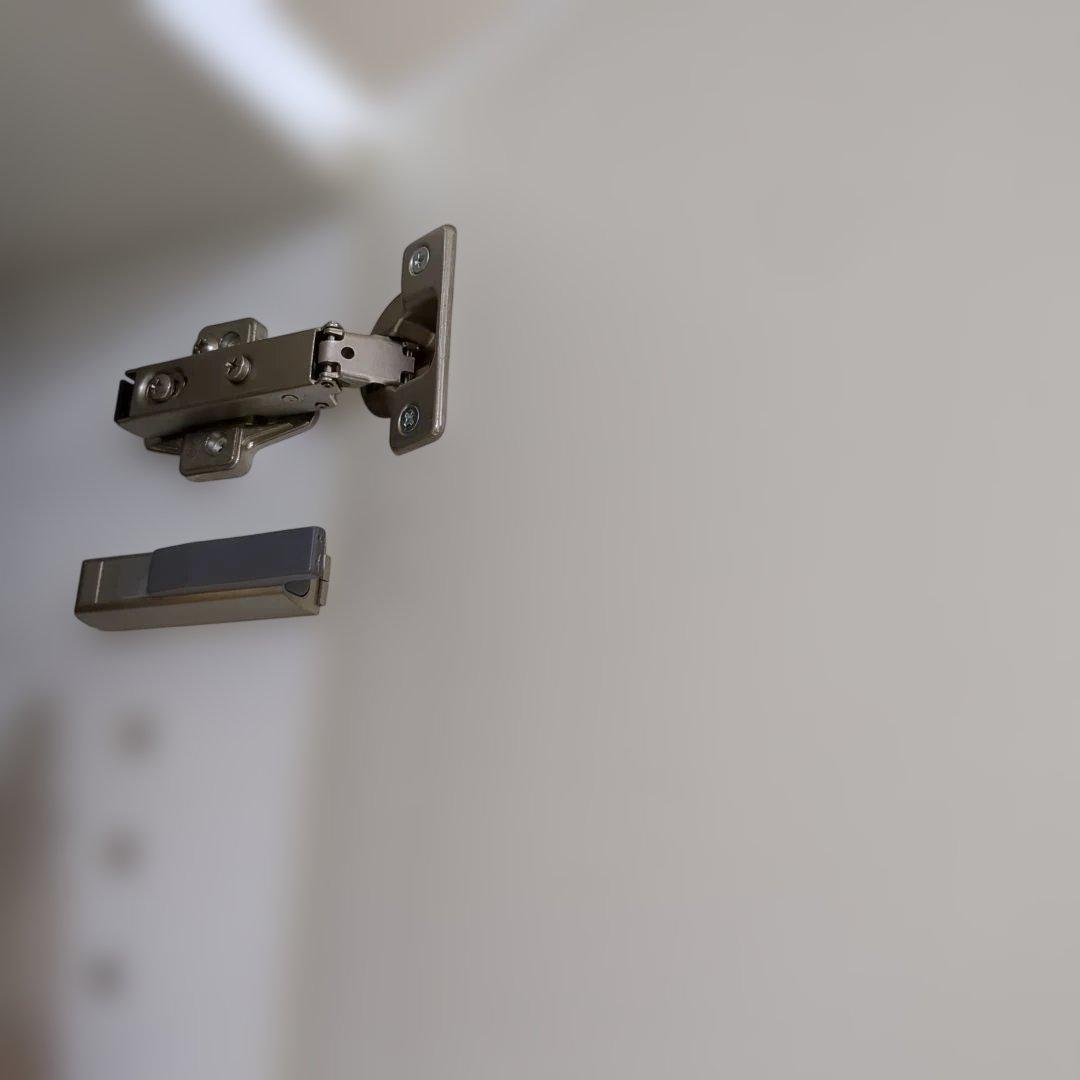 綾野製作所　食器棚 W120 引き出し式 ホワイト　白　3/20まで