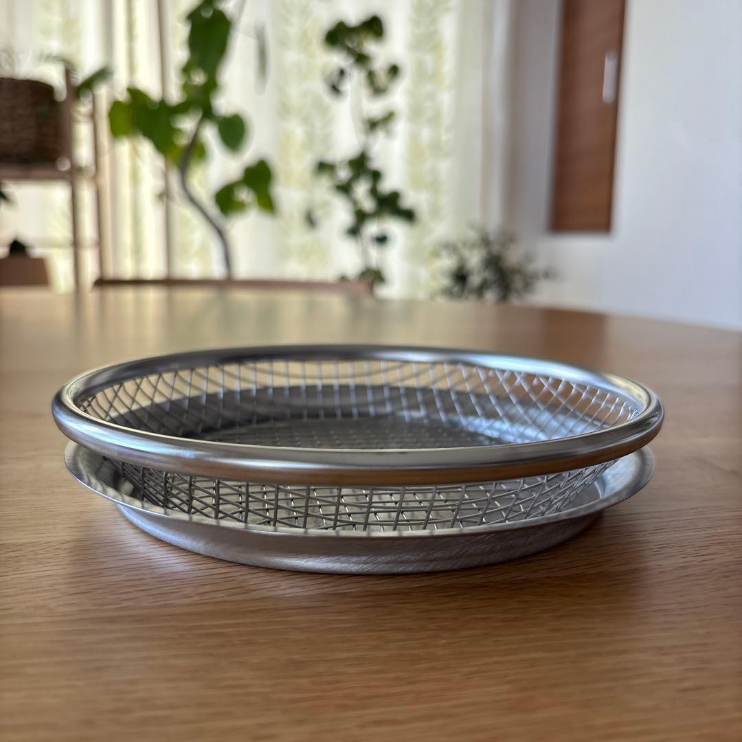 ステンレス　ボール　ざる　トレー