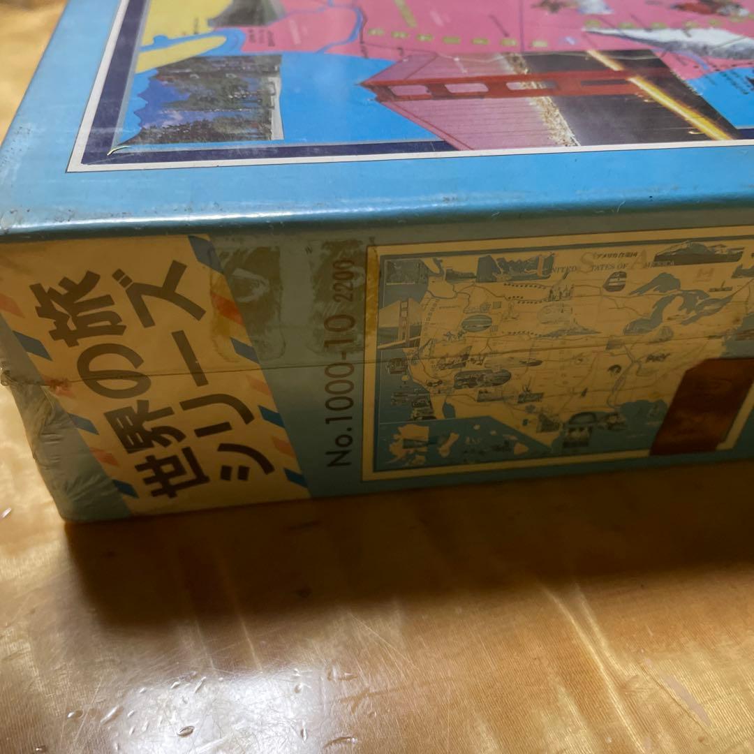 ハナヤマ　ジグソーパズル　世界の旅シリーズ　アメリカ合衆国　1000P レトロ