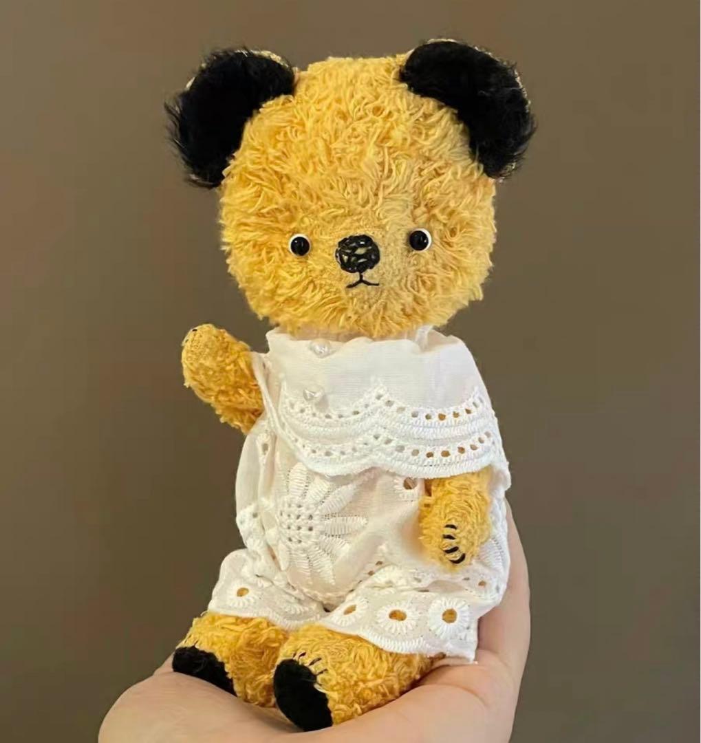 愛おしい黒ミミくまくん アーティストベア テディベア 海外作家様 ハンドメイド