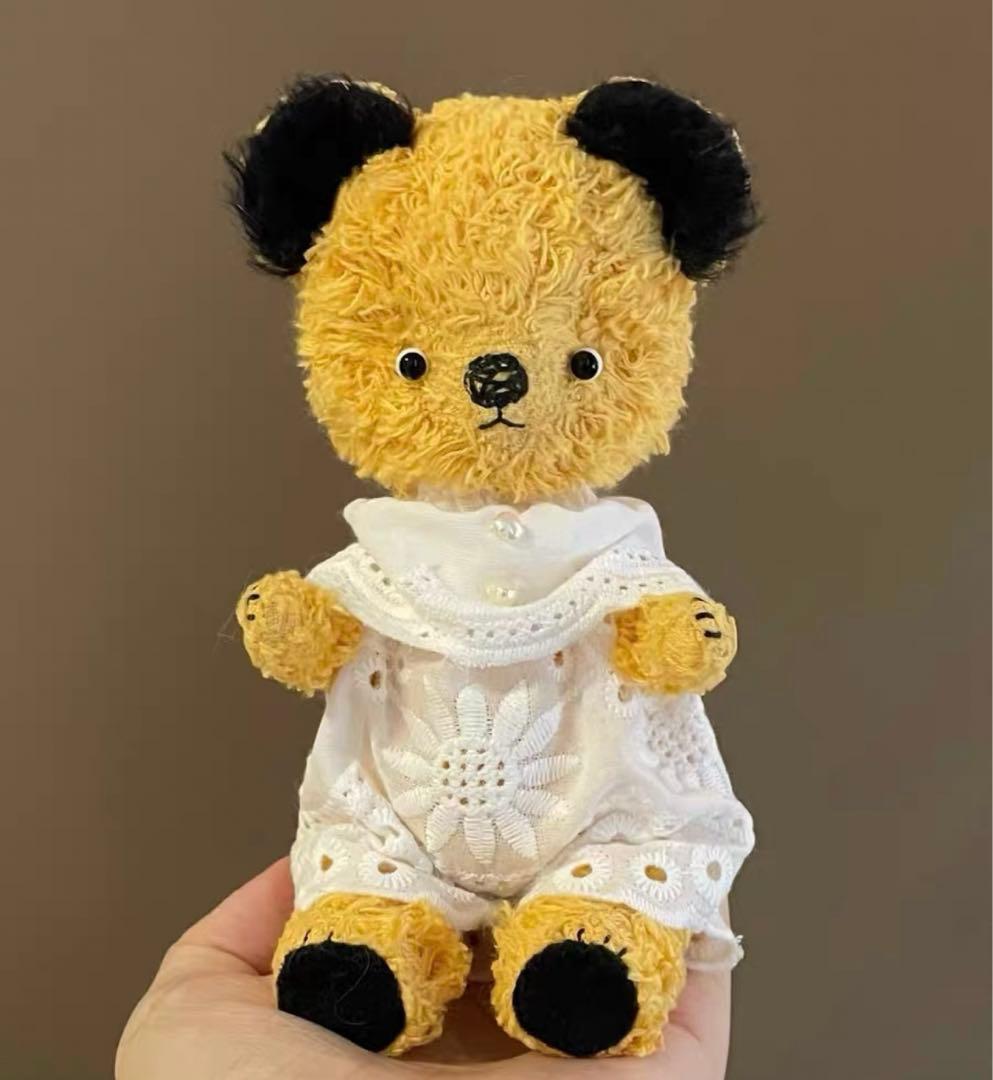 愛おしい黒ミミくまくん アーティストベア テディベア 海外作家様 ハンドメイド
