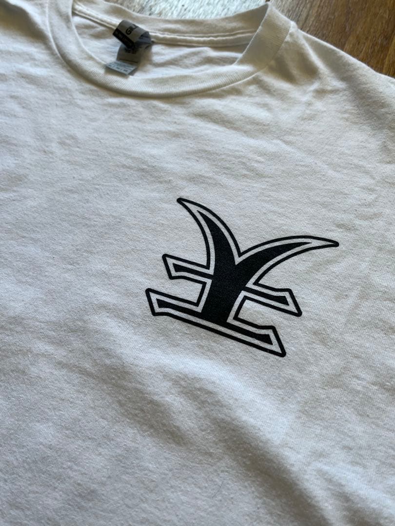 【中古美品】JSF JESSE 逆天Tシャツ 白 TENSAIBAKA XL