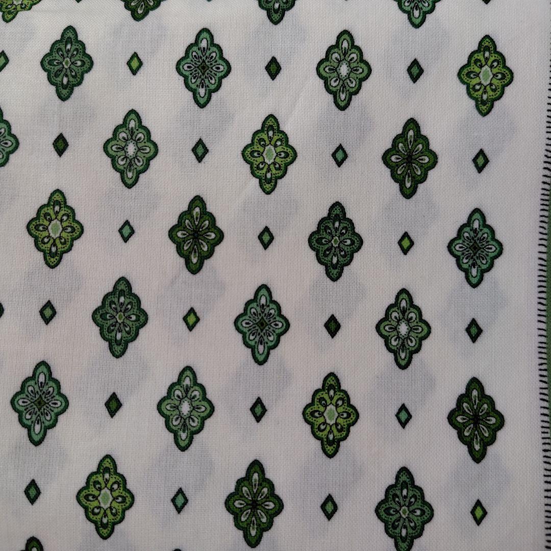 南仏プロバンスプリントテーブルクロス「ミラボーグリーン」