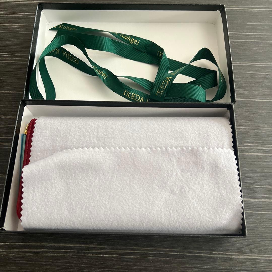 新品未使用 池田工芸 紅クロコダイル 長財布 赤 シルククロコ 2026年購入