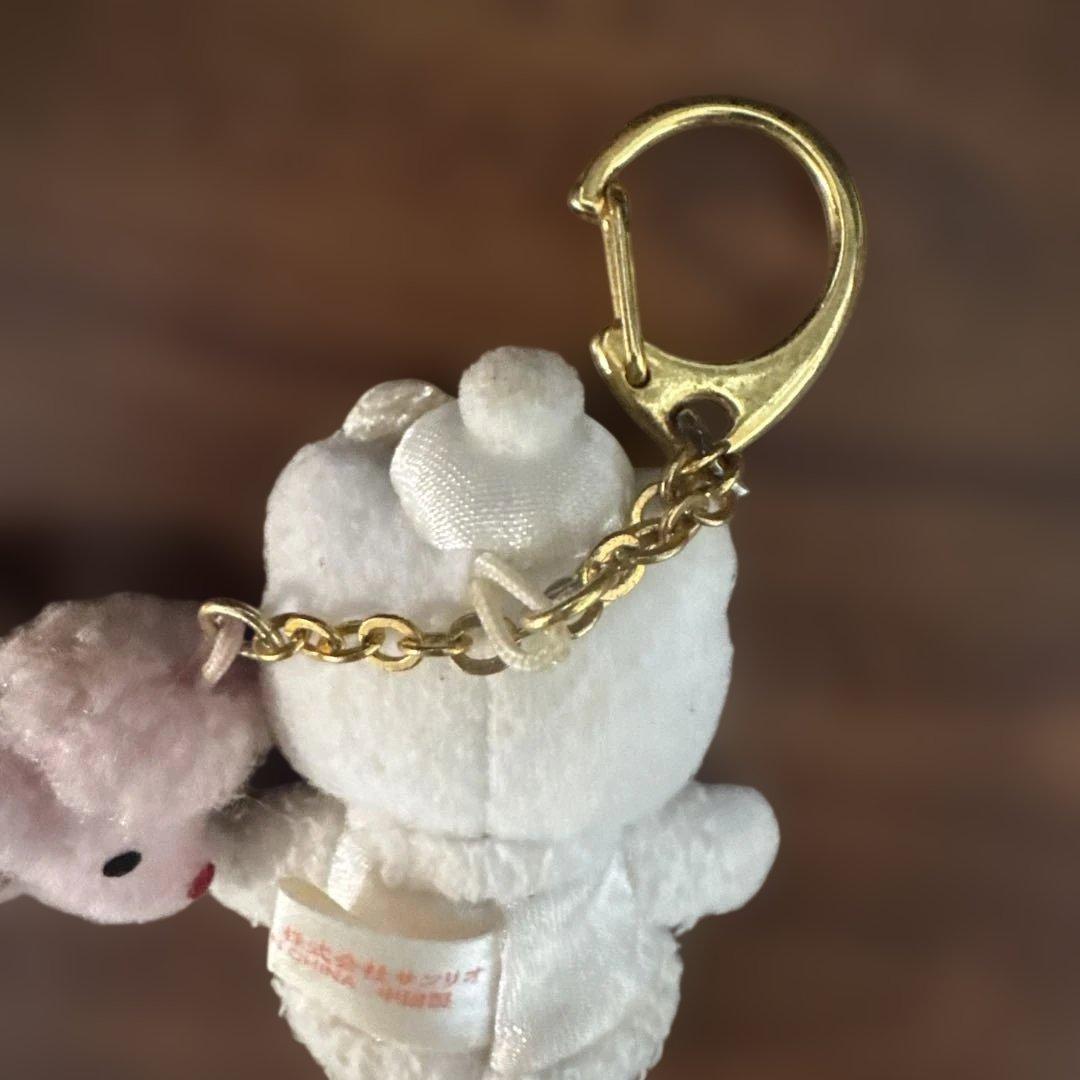 ハローキティ プードルぬいぐるみ キールホダ　タグなし