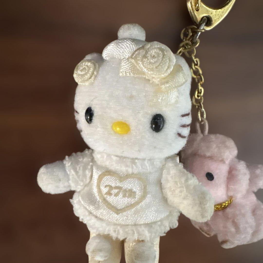 ハローキティ プードルぬいぐるみ キールホダ　タグなし