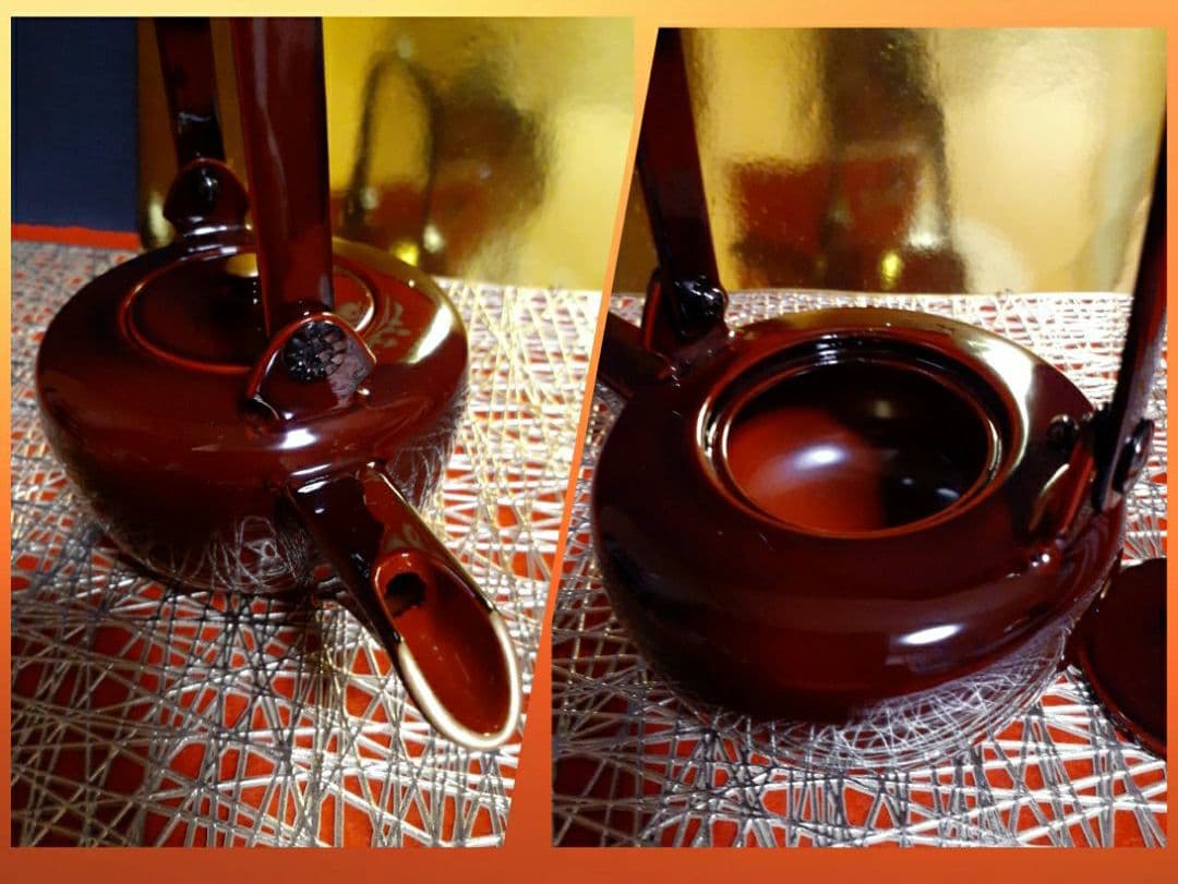 《特製 塩田 由治謹製》溜 天然木 屠蘇器