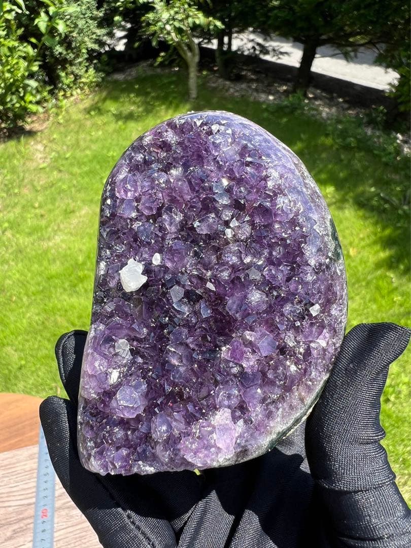 A729 高品質アメジストドーム クラスター ウルグアイ産 パワーストーン
