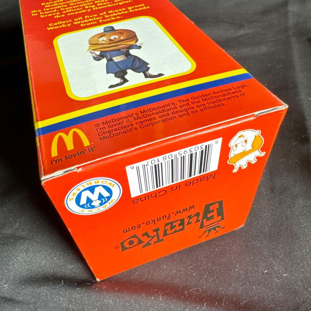 希少 マクド ビッグマックポリス ワッキーワブラー ボブルヘッド FUNKO